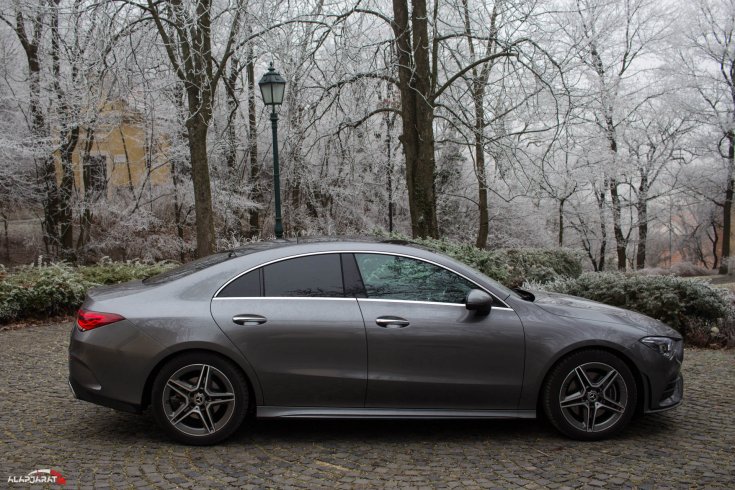 Mercedes CLA 200 teszt alapjárat