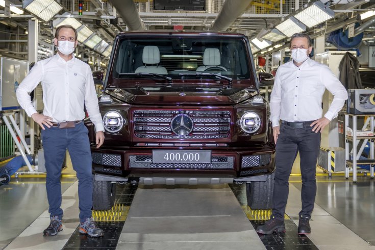 400 ezredik Mercedes-Benz G-osztály