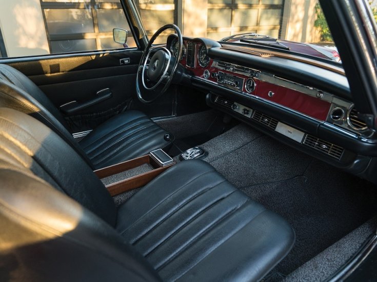 Mercedes-Benz, W113, 280 SL, műszerfal, oldalnézet, balról