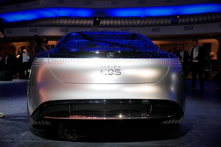 Mercedes-Benz EQS koncepció utastere