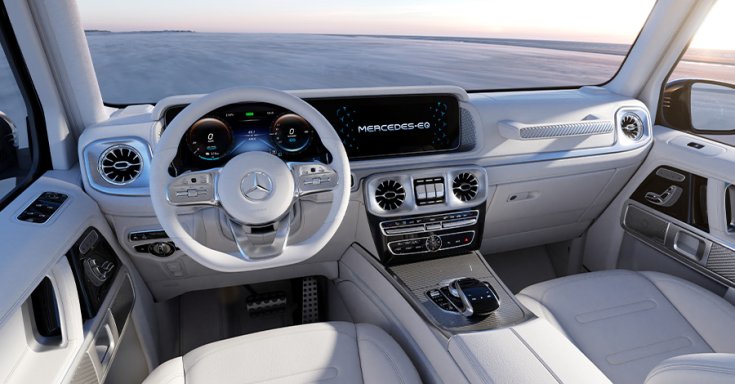 Mercedes EQG utastere