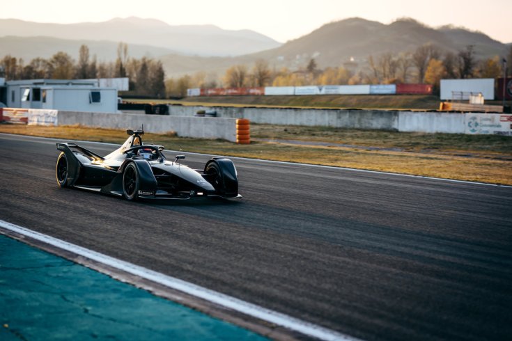 Mercedes Formula E tesztelés