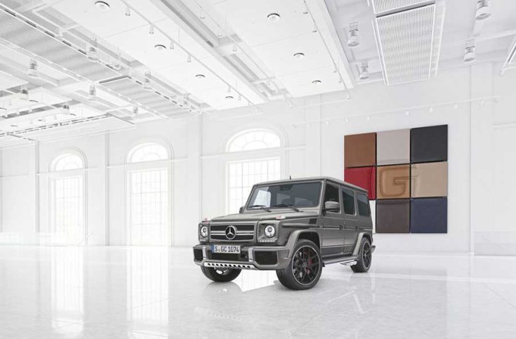 Mercedes G-osztály SUV elölről