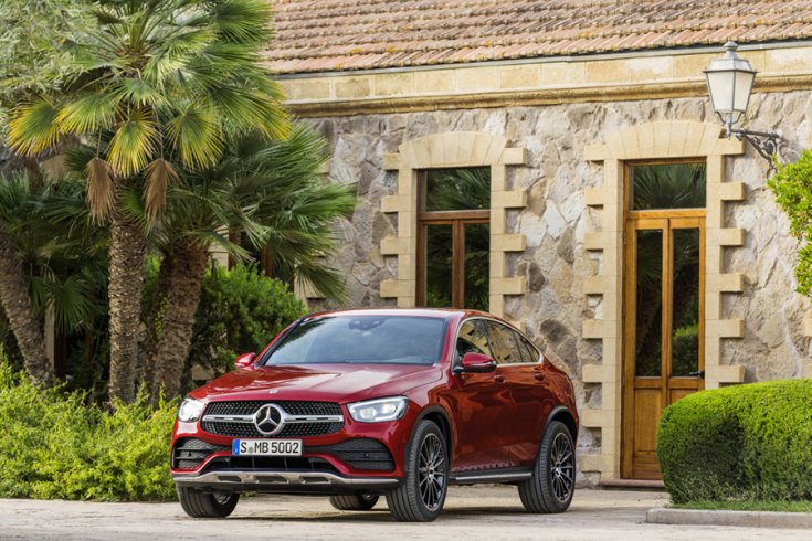 Mercedes GLC kupé elölről