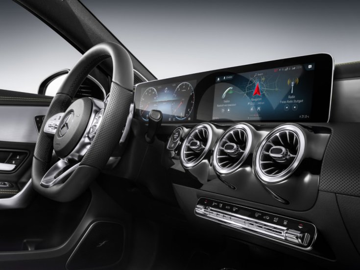 Mercedes MBUX kezelőfelület