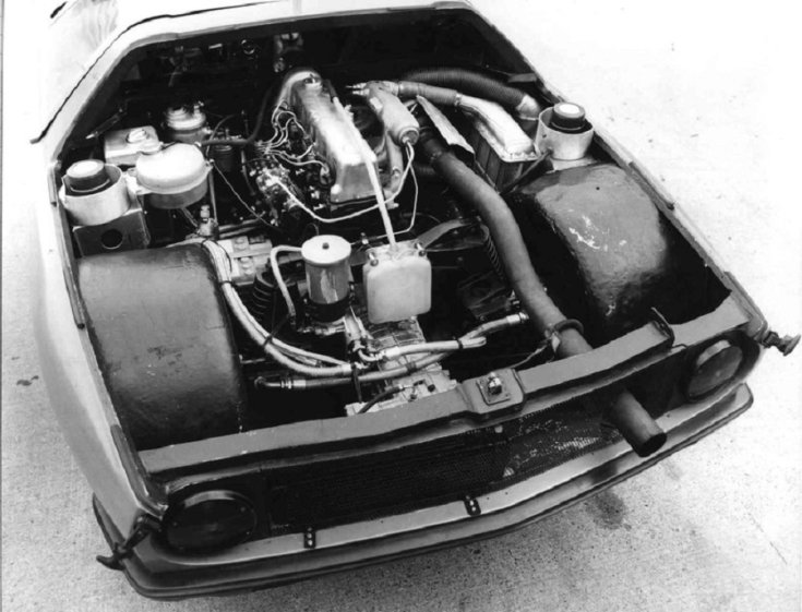 OM617-es a Mercedes C111-ben