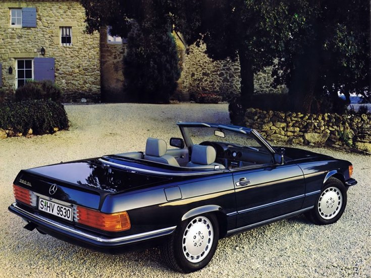 Mercedes SL R107-es széria
