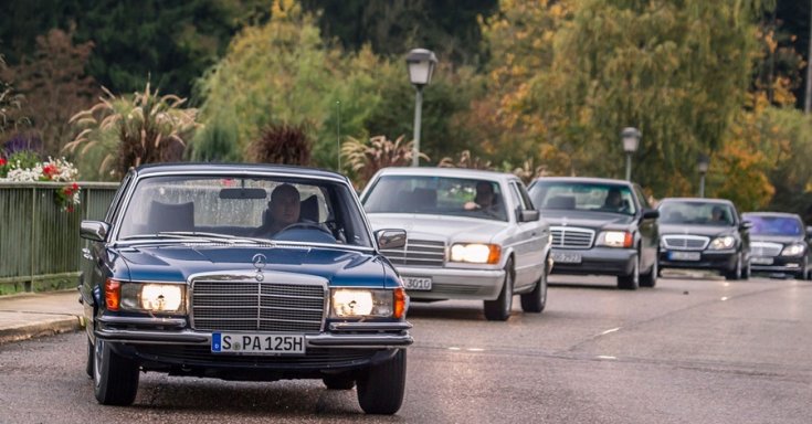 Mercedes S-osztály generációk