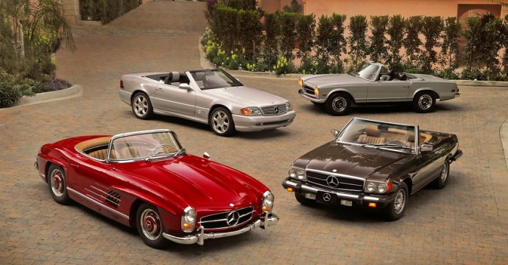 Mercedes SL-széria generációk