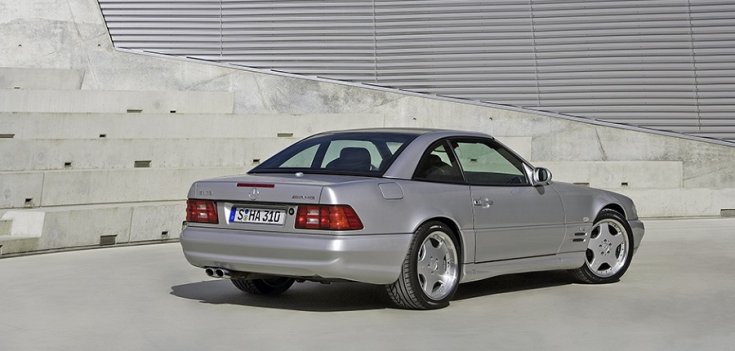 Mercedes SL73 AMG R107-es széria