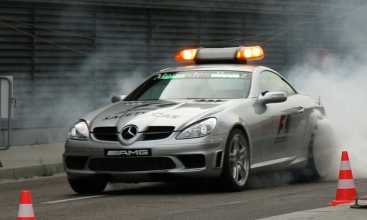 Mercedes SLK 55 AMG Safety Car