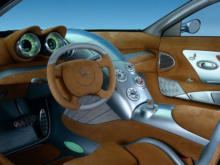 Mercedes-Benz SLR Vision Concept beltere