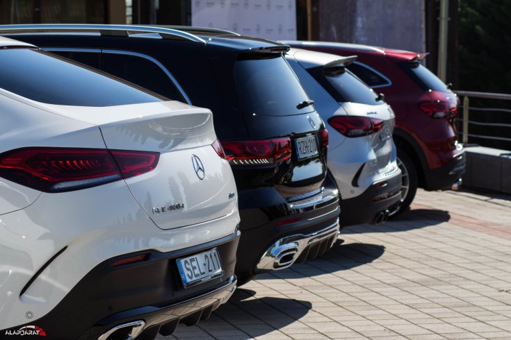 Mercedes-Benz modellek hátulról