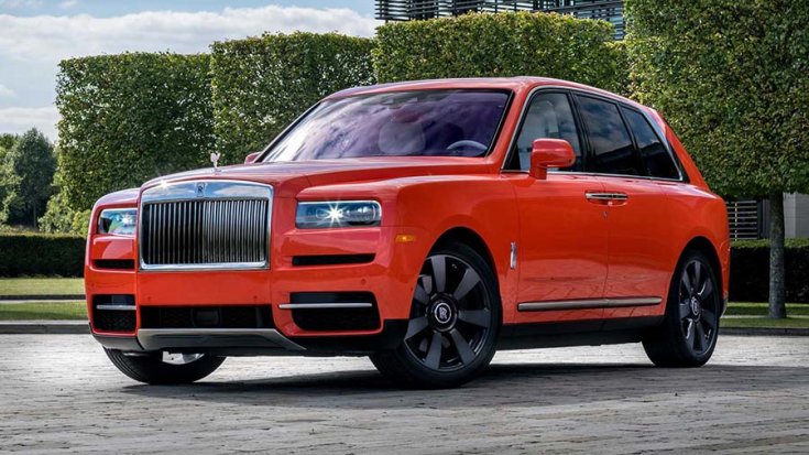 Michael Fux Rolls-Royce Cullinan elölről
