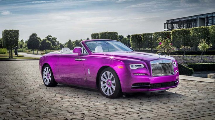 Michael Fux Rolls-Royce Phantom Fuxia Pearl