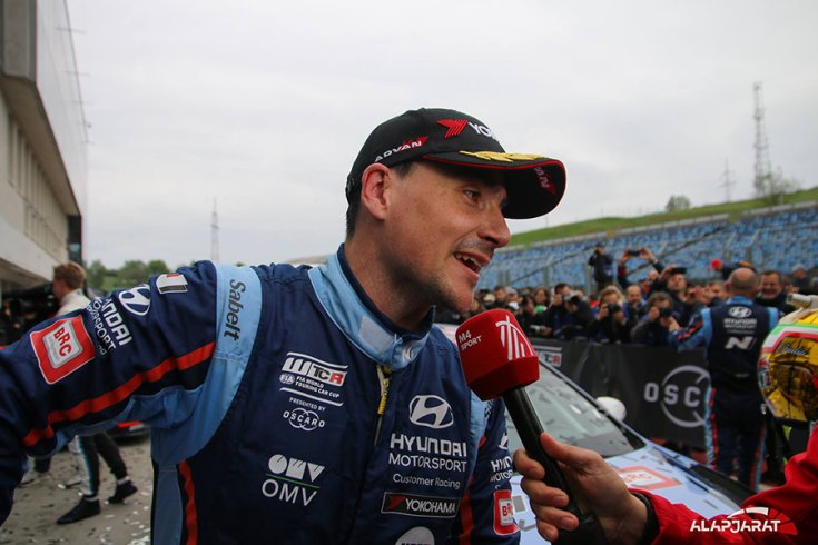 Michelisz Norbert portréja