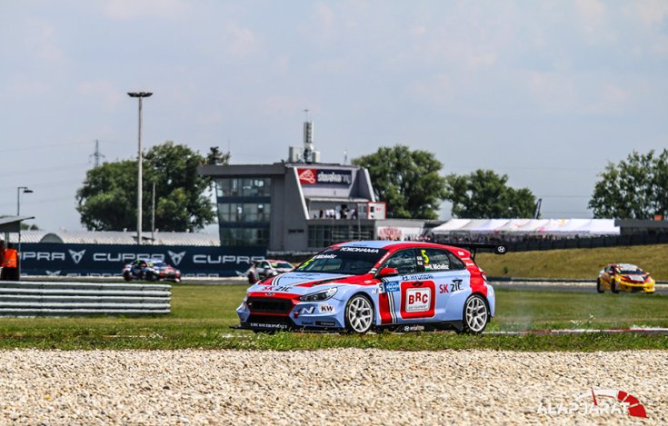 Michelisz Norbert a Slovakiaringen 2018-ban