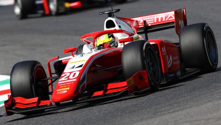 Mick Schumacher a Mugellói Nagydíjon a Prema autójában