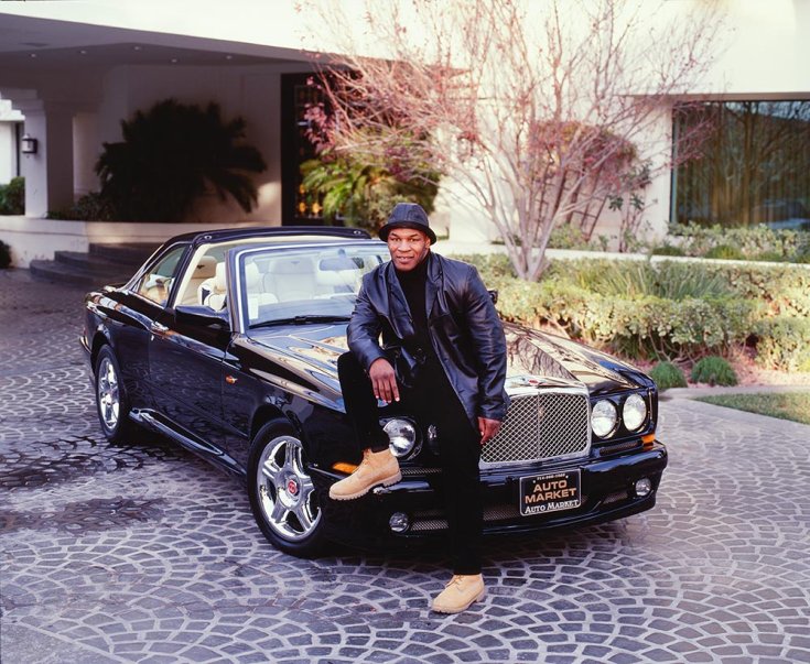 Mike Tyson és Bentley Continental SC