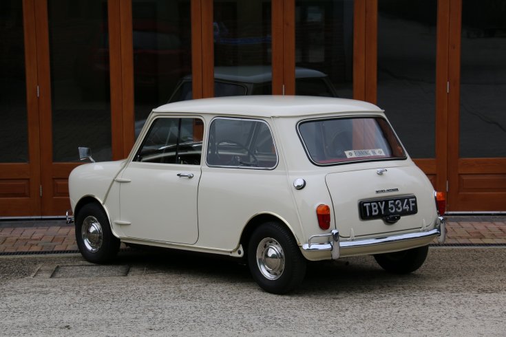 MINI MK1 1968 hátulról