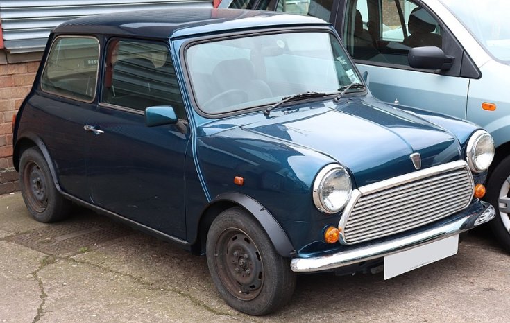 régi, klasszikus Mini Morris