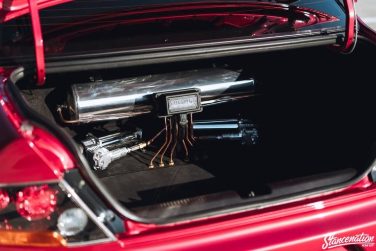 Mitsubishi EVO IX tuning air ride