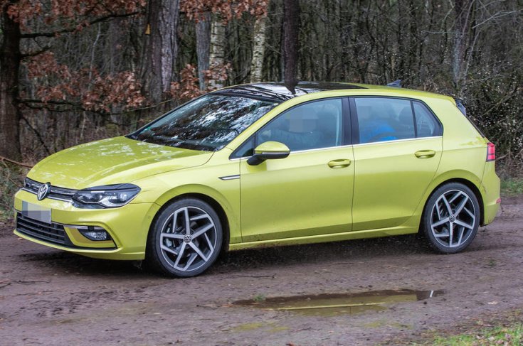 Mk8 Volkswagen Golf utolsó tesztkörei