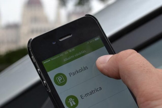 Mobilfizetést illusztráló kép
