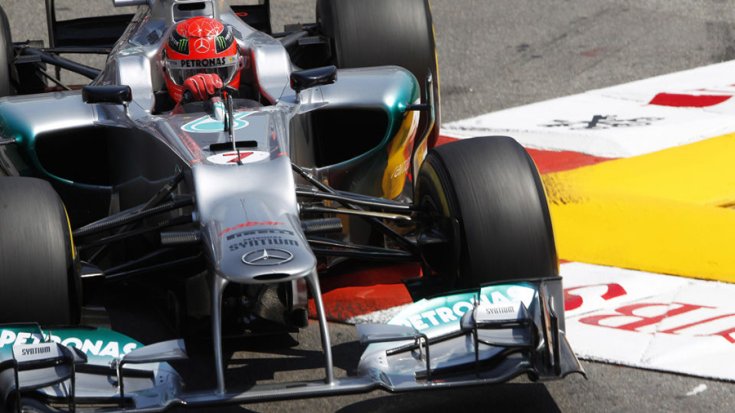 Michael Schumacher a 2012-es Monacói Nagydíjon