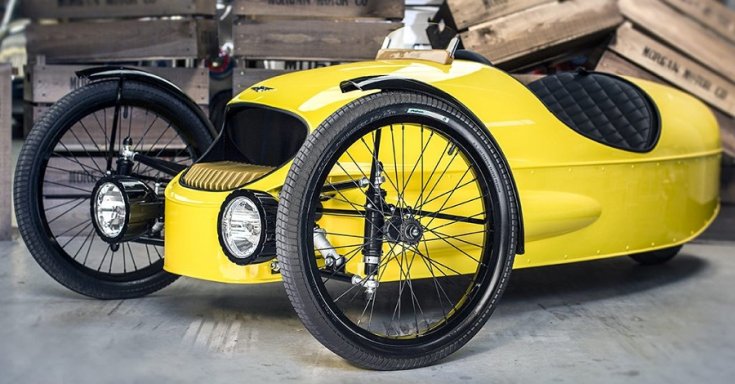 Morgan EV Junior, előlnézet