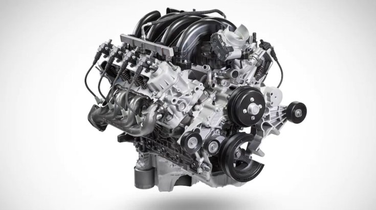 Ford 7,3 V8 Godzila benzines elsőégésű motor