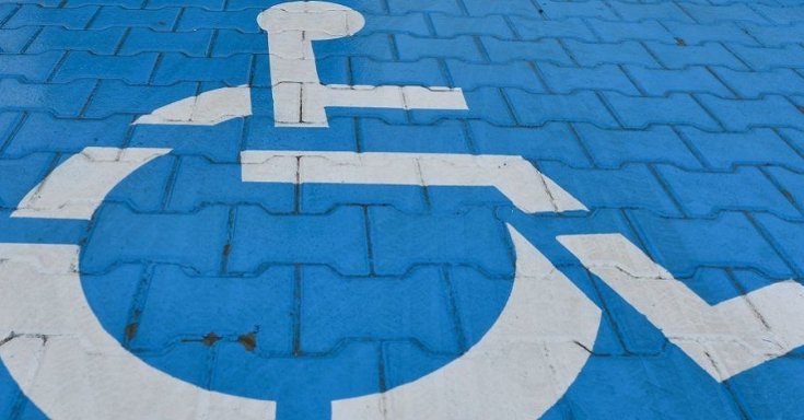 Mozgássérült parkoló