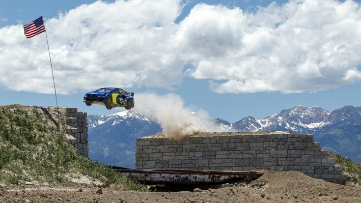 Subaru Impreza 2019 Nitro Rallycross WRC dizájn ugrat