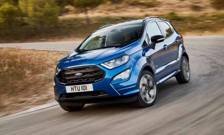 Ford EcoSport kék