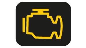 Motorhibát jelző ikon vagy „Check Engine”