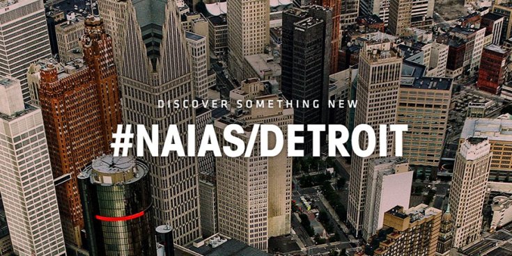 Észak-Amerikai Nemzetközi Autó Show (NAIAS) plakátja