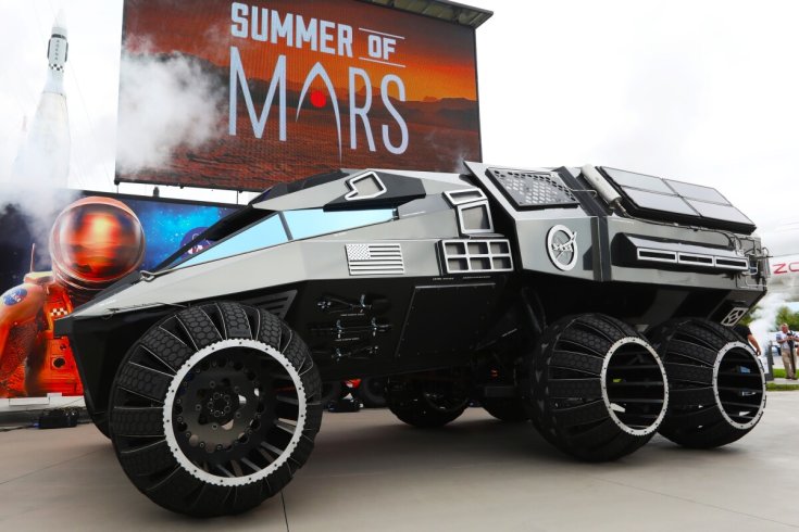 NASA Mars Rover 2017, egy űrkutatási kiállításon