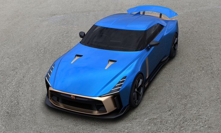 2019 Nissan GT-R50 by Italdesign fentről