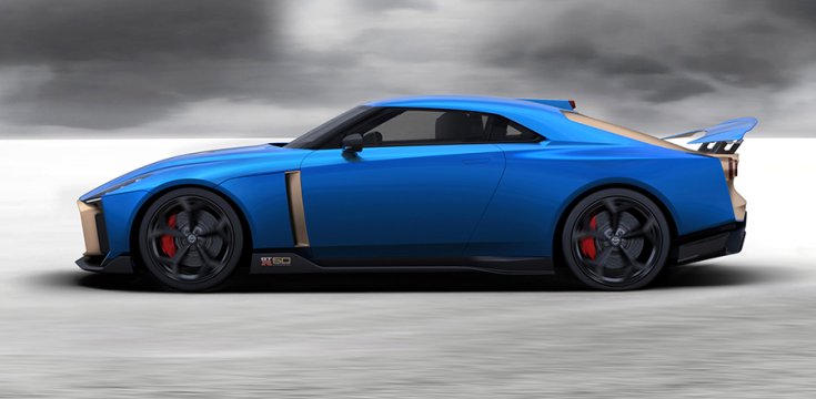 2019 Nissan GT-R50 by Italdesign oldalról