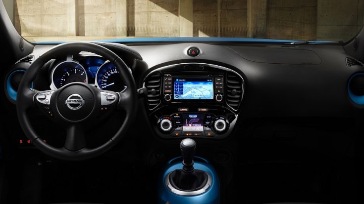 Nissan Juke műszerfal