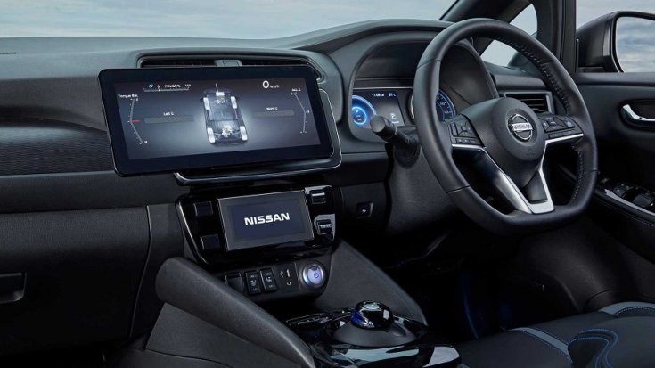 Nissan Leaf e+ beltér