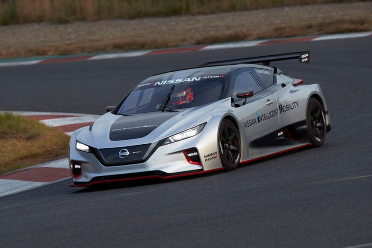 Nissan Leaf Nismo RC próbakörön