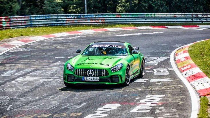 AMG Mercedes a Nürburgringen