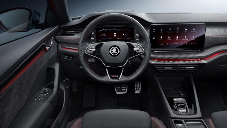 Skoda Octavia vRS 2020 utastér