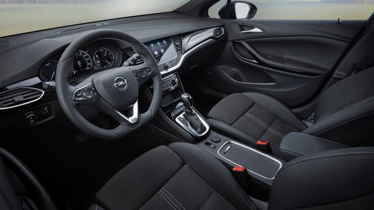 Opel Astra 2019 facelift beltér