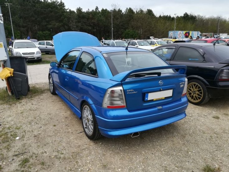 Opel Astra G OPC Arden kék