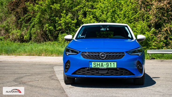 Opel corsa e teszt alapjárat