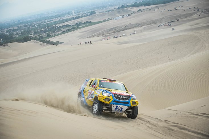 Opel Dakar Team a 41. Dakar zárónapján