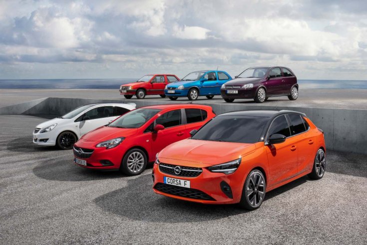 Opel Astra csoportkép