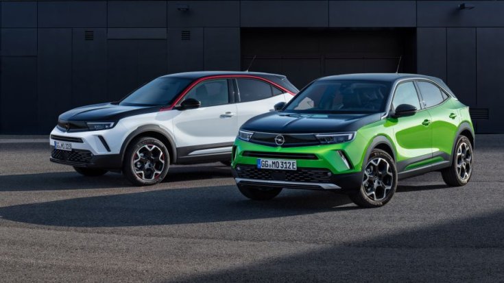 Opel Mokka 2021 két színben